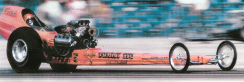 Slixx Decals TOMMY IVO'S 1/16TH SCALE FRONT ENGINE T/F DRAGSTER