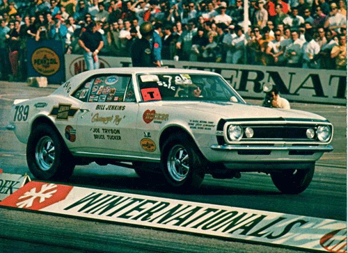 Slixx Decals Grumpy Jenkins '67/'68 Camaro and '68 Nova Superstocks