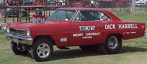 Slixx Decals Dick Harrell '67 Nova Altered Wheel Base & Copo Nova