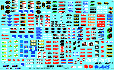 Slixx Decals 2004 INDIVIDUAL CONTINGENCY SHEET